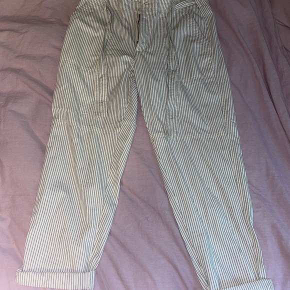AEO Stripped Pants - Picture 1 of 4